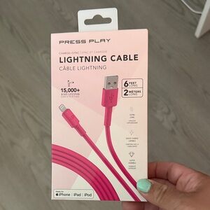 Pink Lightning Cable
